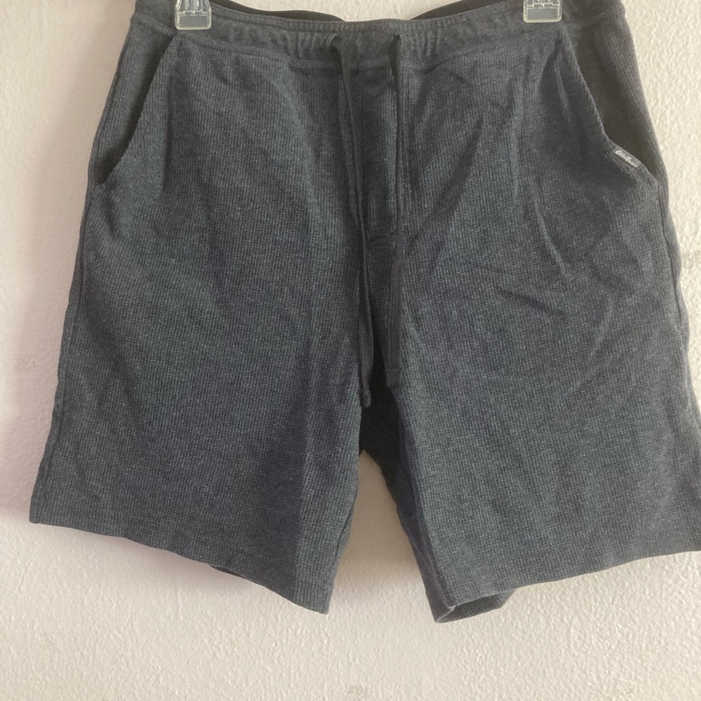 Eddie Bauer Charcoal Flat Front men’s Lounge Shorts M
